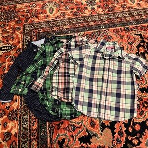4 Carter’s 18M Plaid Tops